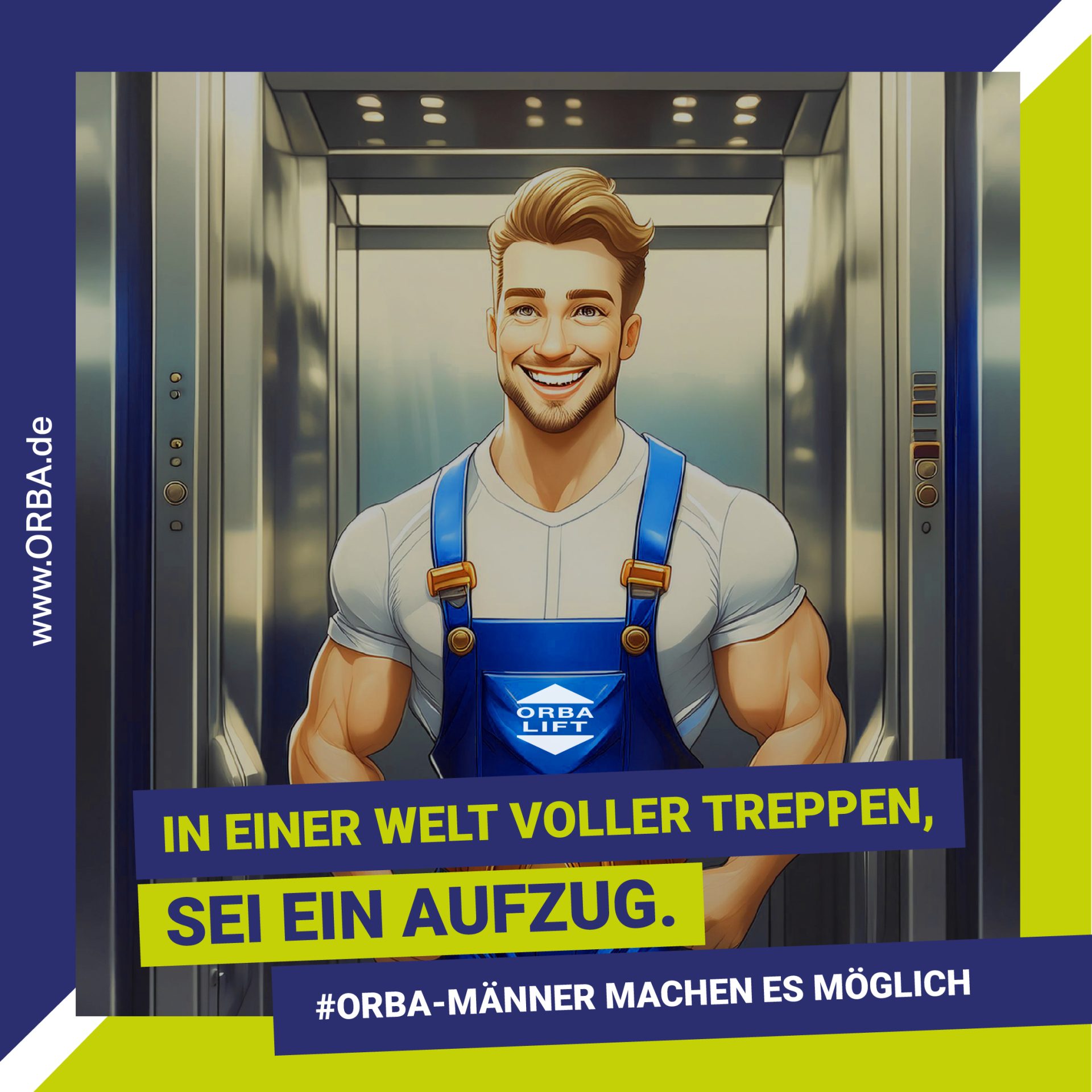 Alles Gute zum Männertag - ORBA-Lift