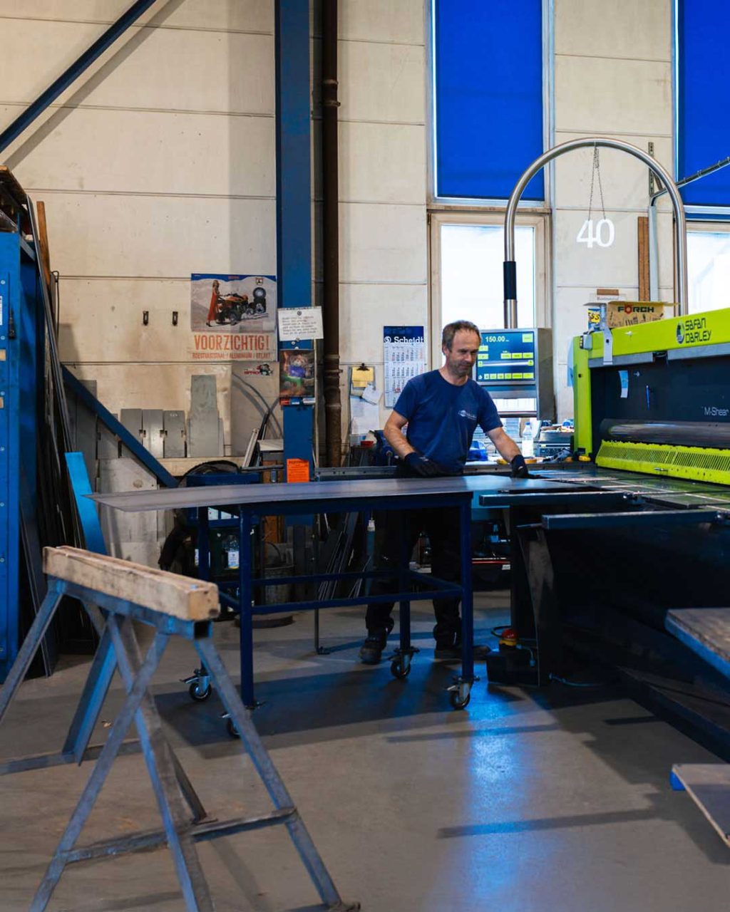 Mitarbeiter in der Produktion