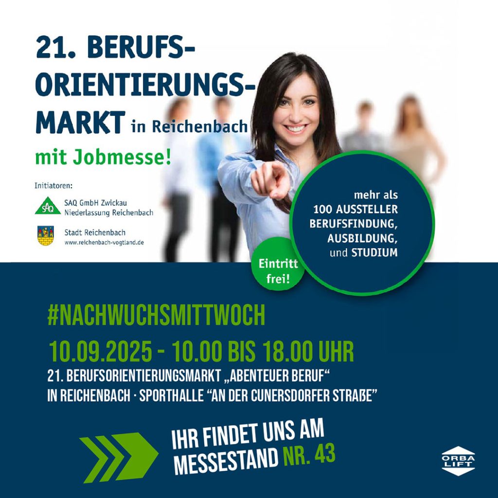 Berufs- und Ausbildungsmesse in Reichenbach