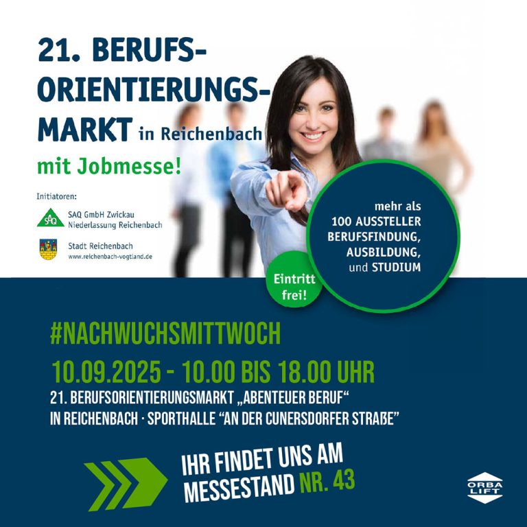 Berufs- und Ausbildungsmesse in Reichenbach