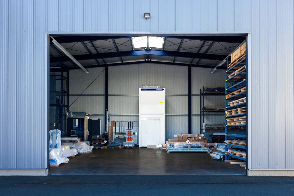 Ersatzteillager bei ORBA-Lift