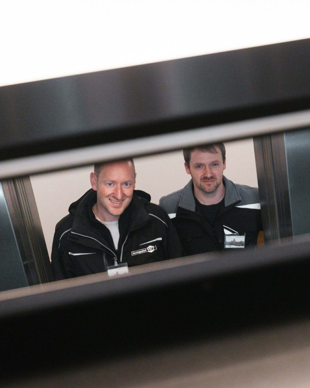 Rückspiegel des Aufzugs