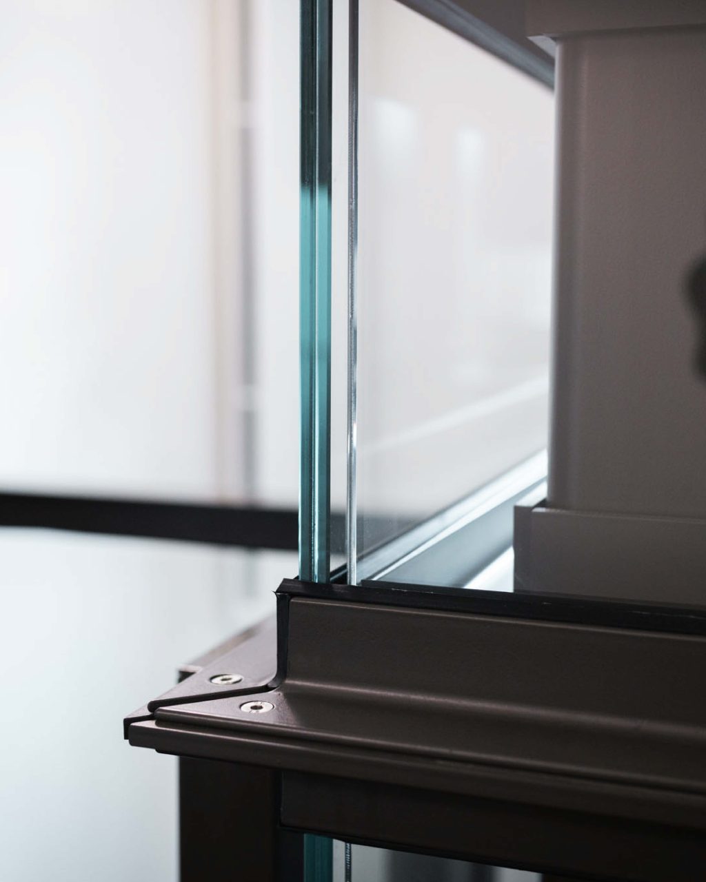 Detailaufnahme Glaselement